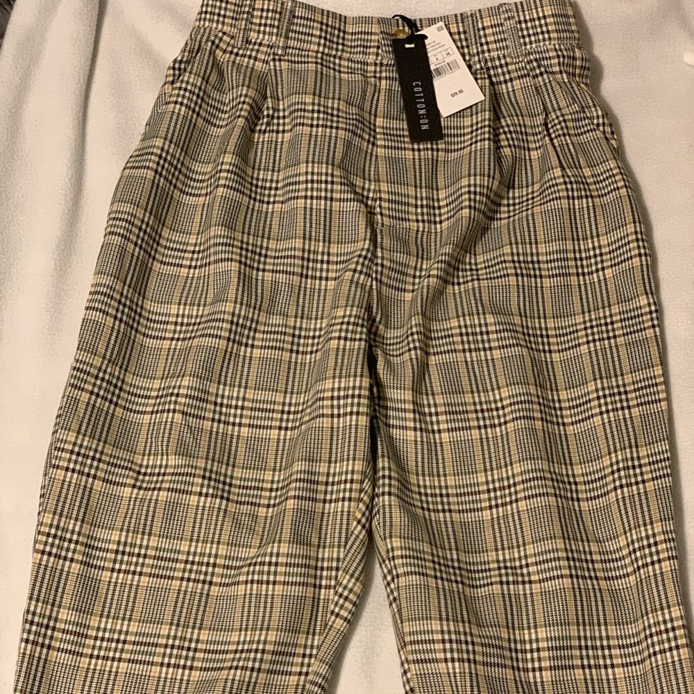 Cotton On Plaid Pants!